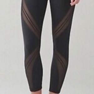 lululemon high times meta 7/8 leggings size 8